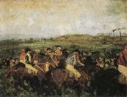 Edgar Degas The Gentlemen-s Race oil painting